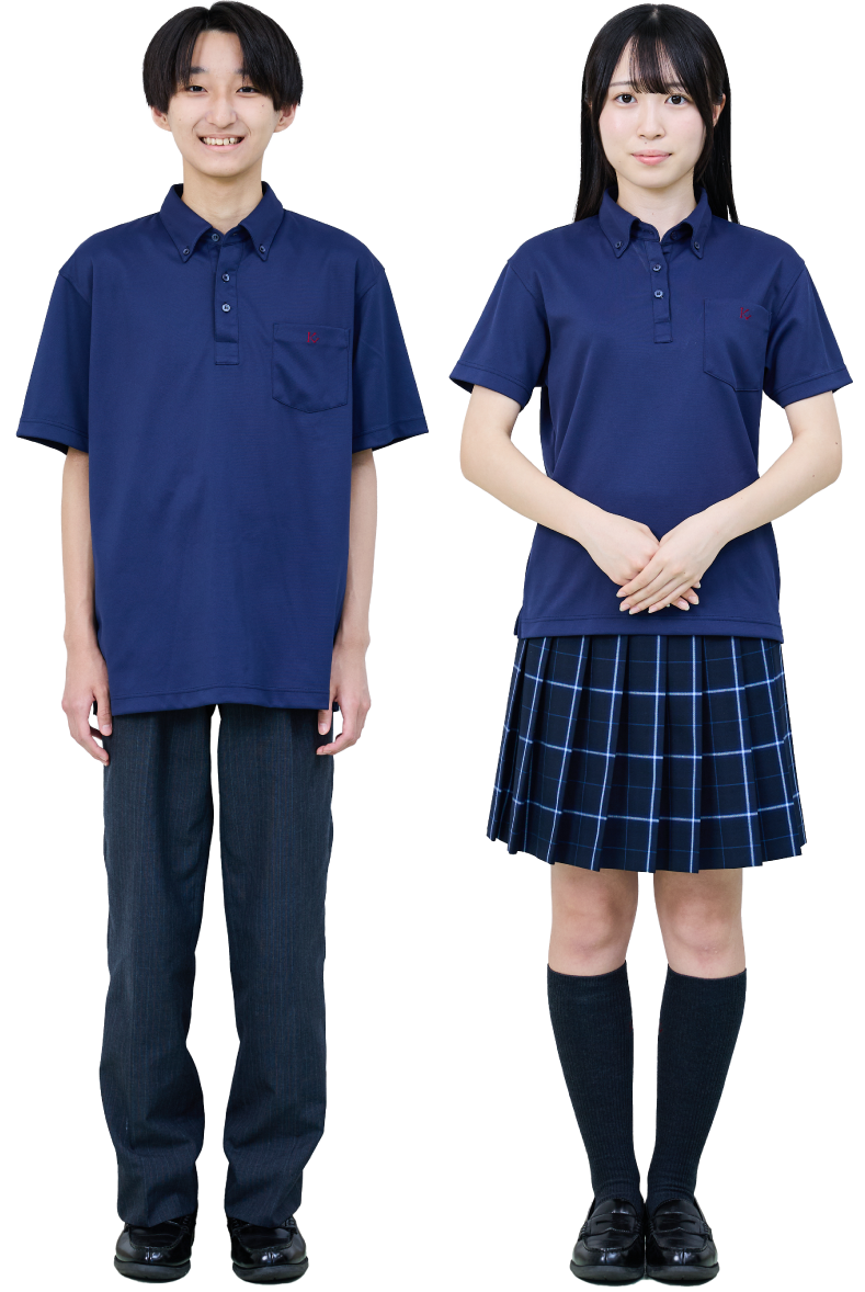 夏服 青