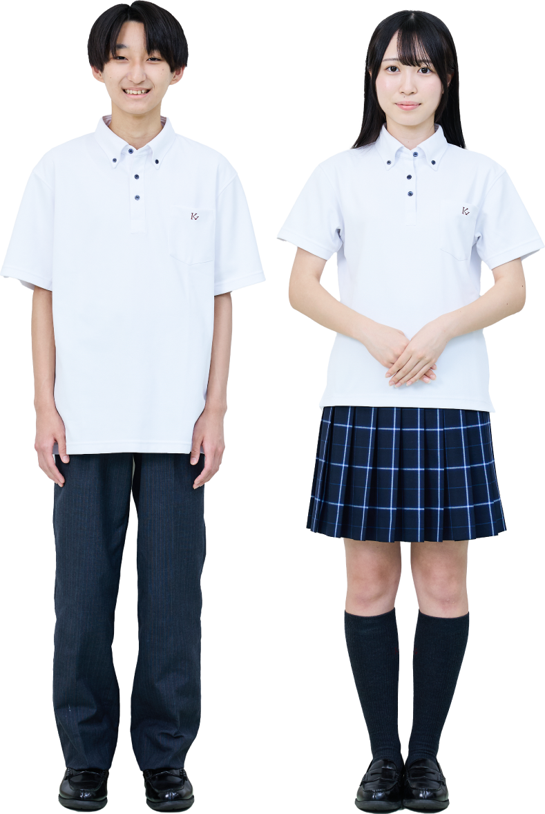 夏服 白