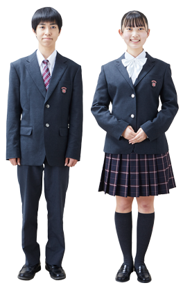 駒場学園高等学校制服画像