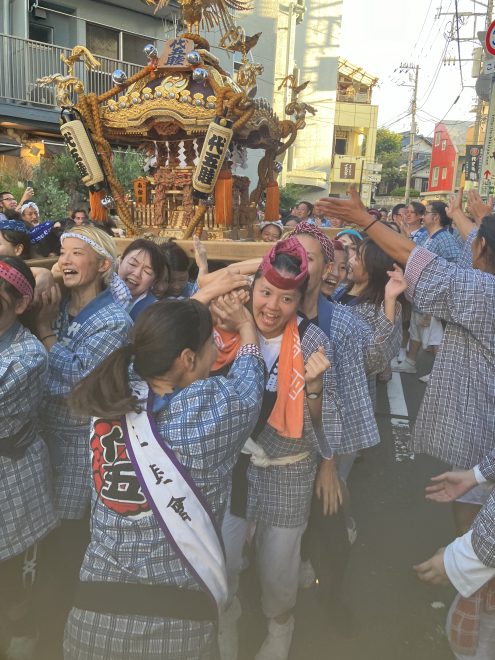 【「地元創生」=お祭り×生徒会×ボランティア同好会×生徒有志】今年も地元のお祭りに参加しました!